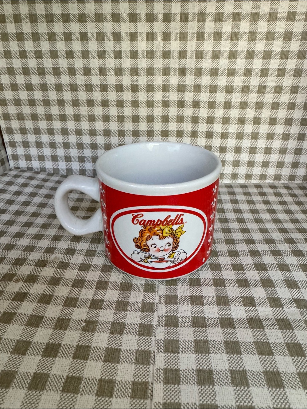Campbell's 2004 kids soup Ceramic Mug with Soup Kid Graphic